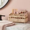 Natural Woven Makeup Organizer - Threshold™ -Decor House GUEST a5614ce3 2640 48c9 ac18 d0b7363e4499