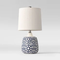 Assembled Ceramic Table Lamp Blue - Threshold™ -Decor House GUEST a72b8512 d249 4def be06 43a18b186729