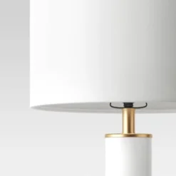 Large Assembled Tapered Glass Table Lamp (Includes LED Light Bulb) White - Threshold™ -Decor House GUEST a75352bf e6e4 4b62 bf69 408a95dcb73d