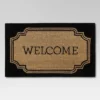 1'6"x2'6" Welcome Coir Doormat - Threshold™ -Decor House GUEST a858cb9e ec0d 4bb5 998a 5ad143ea6a2d