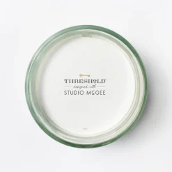 Clear Glass Santal & Ginger Candle White - Threshold™ Designed With Studio McGee -Decor House GUEST aa8a006b a600 42b9 8c15 46a5e119129d 1