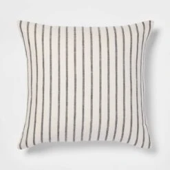 Oversized Cotton Striped Square Throw Pillow - Threshold™ -Decor House GUEST ab5e725c aa17 43dd 9fa3 af75f3484fd1