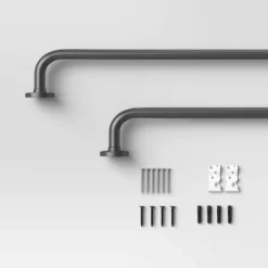 Blackout Rounded Curtain Rod - Threshold™ -Decor House GUEST aeaab8ab 46ca 4966 a4cb c715c2f6d4d3