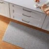 60" X 20" Basketweave Comfort Runner Mat Gray - Threshold™ -Decor House GUEST b2089b4b 858b 4ddd af0c 3ed814567020
