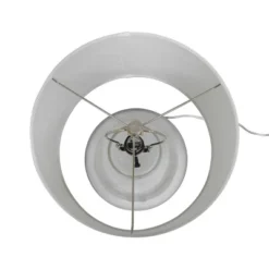 Glass Mixed Material Table Lamp Gray (Includes LED Light Bulb) - Threshold™ -Decor House GUEST b335bf7d c2ba 4e08 a9b5 20fb95461d8c