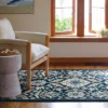 4'x6' Persian Area Rug Blue - Threshold™ -Decor House GUEST b41d76bf 64a6 44d4 9ca3 2afb9e7f7009