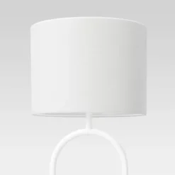 Ring Base Floor Lamp White (Includes LED Light Bulb) - Threshold™ -Decor House GUEST b5370ec0 46ea 4afe b39e 7e1133de6489