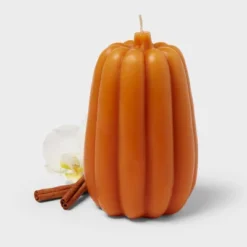 5.5" Pumpkin Wax Figural - Threshold™ -Decor House GUEST b5ea0d41 55cc 45bf 80dc 16cd047ddf89