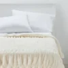 60" X 86" Faux Fur Oversized Bed Throw - Threshold Signature™ -Decor House GUEST b77d207e 694d 4a72 b485 7d505485f9d5