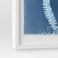 (Set Of 2) 16" X 20" Float Mount Plant Print Framed Wall Poster Set White - Threshold™ -Decor House GUEST bb8adcad a5ed 4a87 97ad 733d702ca873