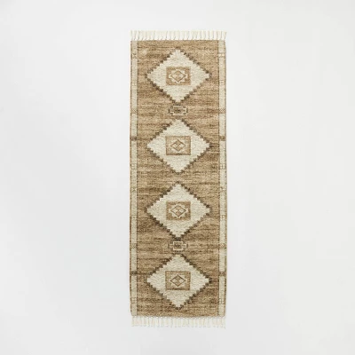 Double Medallion Persian Style Rug Tan - Threshold™ Designed With Studio McGee 7 Double Medallion Persian Style Rug Tan - Threshold™ Designed With Studio McGee - Image 5