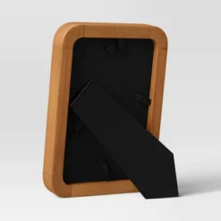 Rounded Corner Medium Wood Single Image Table Frame Brown - Threshold™ -Decor House GUEST bda219e0 4819 4b0b a7d5 f38413072ffe