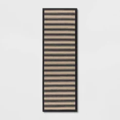 Vintage Striped Rug Black/Brown - Threshold™ -Decor House GUEST bdbea589 d707 4c74 8676 67c2961759ec