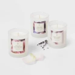 3pk Milky Glass Everyday Fragrances Candle Gift Set Jar Candle - Threshold™ -Decor House GUEST c3b09884 28af 4b8a bbf1 e220adc378c6