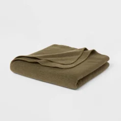 60"x80" Ribbed Faux Wool Bed Throw Blanket - Threshold™ -Decor House GUEST c45f6fcf db72 46f5 aa8c 4eadf1e055dc