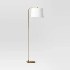 New Traditional Downbridge Floor Lamp Brass - Threshold™ -Decor House GUEST c48c20f6 a339 42c8 85de 8333463aecb8