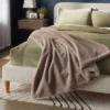 60"x80" Lush Faux Fur Bed Throw - Threshold™ -Decor House GUEST c4fc7229 4896 46f1 8010 95095556ab86