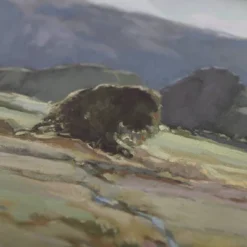 16" X 14" Summer Pasture Framed Wall Art Brass - Threshold™ Designed With Studio McGee -Decor House GUEST c97b7848 9f1f 4a2b 973c 9a735b692671