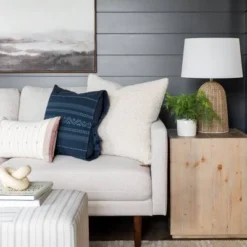 Lynwood Square Upholstered Cube - Threshold™ Designed With Studio McGee -Decor House GUEST ca01da1b b753 4db4 a447 3116f3701865 1