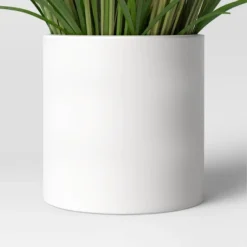 25" X 15" Artificial Onion Grass Arrangement In Ceramic Pot - Threshold™ -Decor House GUEST cd147bcf e454 4cbc a181 543a5ec735ba