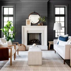 Lynwood Square Upholstered Cube - Threshold™ Designed With Studio McGee -Decor House GUEST ce8f5b54 c5af 4eb3 b554 ef00d37469a8