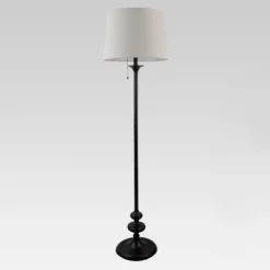 Londonberry Stick Floor Lamp Black - Threshold™ -Decor House GUEST cf25e812 d87e 4498 a69d b76bd7c39265
