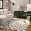 Checkered Woven Flatweave Area Rug White - Threshold™ -Decor House GUEST cf4e3633 effb 4fad b50e 6c73dcc4073a
