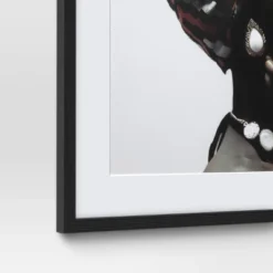 24" X 30" 2pc Cultural Framed Wall Posters - Threshold™: Modern Art Lithograph, Black Frame -Decor House GUEST cfd2b0d5 eb8e 463e 9da4 5b81d97bca90