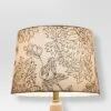 Toile Stitch Lamp Shade Shell - Threshold™: Linen Drum Slip Uno Fitter For Small Lamp Bases -Decor House GUEST d448c4ba 3f2c 465d 9242 b8c7d0454d47