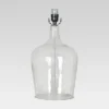 Artisan Glass Jug Large Lamp Base Clear - Threshold -Decor House GUEST d53e12d9 bcdd 4117 a7f0 884a1c8f641d