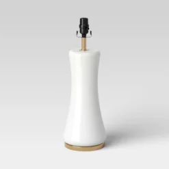 Large Opal Glass Lamp Base Off-White - Threshold™ -Decor House GUEST d66decea ad42 478b 8844 88171ba87e2a