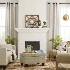 1pc Light Filtering Solid Window Curtain Panel - Threshold™ -Decor House GUEST d87e39a1 159e 4a45 aedf fc7bbdb30120