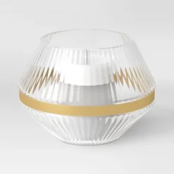 Medium Luxe Glass Hurricane Holder - Threshold™ -Decor House GUEST d92b02e3 069a 440b a5a7 1e65ec4878de