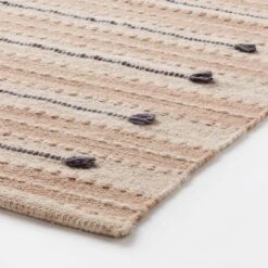 Striped/Clipped Yarn Rug Beige - Threshold™ Designed With Studio McGee -Decor House GUEST d9caa224 a90e 4434 9bee 96f29eba6534