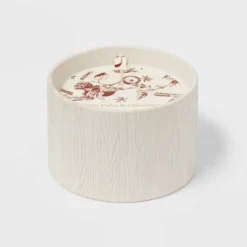 Textured Straight Side Ceramic Warm Cider & Cinnamon Candle White - Threshold™ 11 Textured Straight Side Ceramic Warm Cider & Cinnamon Candle White - Threshold™ -Decor House GUEST da89dd7c d841 4241 8aa7 4ee8dfc40781