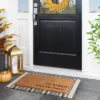 1'6"x2'6" So Happy You're Here Doormat Natural - Threshold™ -Decor House GUEST db0b09ed 3c3d 43b7 b70f 34e3a8069505