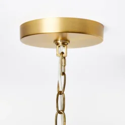 Tapered Rattan Ceiling Light Brown - Threshold™ Designed With Studio McGee -Decor House GUEST dea45662 84bf 4798 a471 52f84a26db63