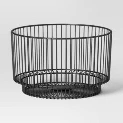18" X 11" Metal Wire Basket - Threshold™ -Decor House GUEST e0a34029 f8e2 46c2 86ff a97edcbd1550