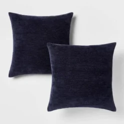 2pk Chenille Square Throw Pillows - Threshold™ -Decor House GUEST e208dc4d b3ee 4646 937c e6ee0d9492d8