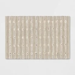 Woven Striped Flatweave Rug Black/Cream - Threshold™ -Decor House GUEST e3b8f326 ae7a 4dc1 b168 731bf8eb1ecf