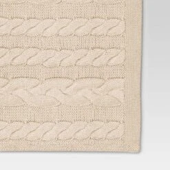 Chunky Cable Knit Reversible Throw Blanket - Threshold™ 10 Chunky Cable Knit Reversible Throw Blanket - Threshold™ -Decor House GUEST e43d4412 1e42 492b 9e55 7ef19991c7c5
