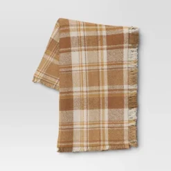 Raised Striped Boucle Plaid Throw Blanket - Threshold™ -Decor House GUEST e552560e a804 4b3c 8831 e33f03fe5adf