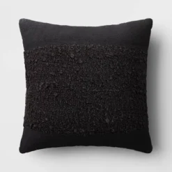 Textural Solid Square Throw Pillow - Threshold™ -Decor House GUEST ea5c676a 8d86 421b bbf2 257cf29f6d14