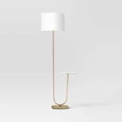 Floor Lamp With Marble Table - Threshold™ -Decor House GUEST ec755720 4aa3 48cf b04f ac6f98004585