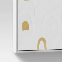 16" X 20" Rainbow Framed Wall Canvas Gold - Threshold™ 7 16" X 20" Rainbow Framed Wall Canvas Gold - Threshold™ -Decor House GUEST ecb349fe 7ee7 439d af21 a718f87e8b11