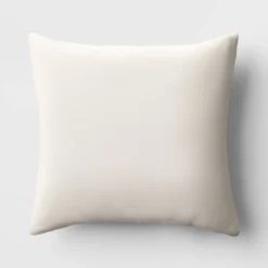 Textural Solid Square Throw Pillow Off-White - Threshold™ -Decor House GUEST ef86b47f f46d 450f a287 edbf8971c4cf