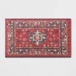 Vintage Persian Medallion Kitchen Rug Red - Threshold™ -Decor House GUEST f16c5267 d313 4240 bf0d 05c7103b80bd