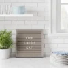 14"x 14" Wood Letterboard Gray - Threshold™ 1 14"x 14" Wood Letterboard Gray - Threshold™ -Decor House GUEST f1ec30f6 fb80 4a71 9d8e 71ed8a801b89