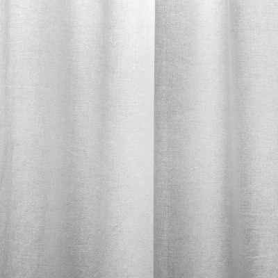 1pc 54"x84" Light Filtering Stitched Edge Curtain Panel Cream - Threshold™ 5 1pc 54"x84" Light Filtering Stitched Edge Curtain Panel Cream - Threshold™ - Image 3