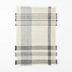 Laurelhurst Indoor/Outdoor Plaid Rug Black/White - Threshold™ Designed With Studio McGee -Decor House GUEST f399b605 bcef 4104 8333 f7d9f5288045